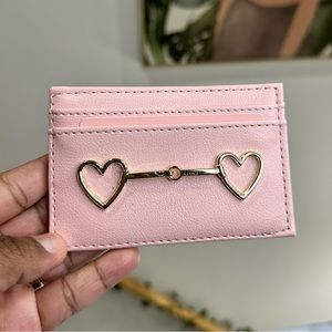 New and unused (without tags) Pink Juicy Couture Card Holder